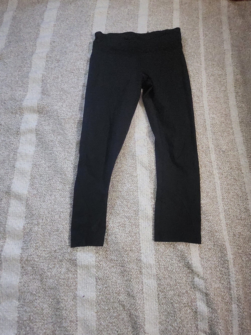 lululemon athletica Black High-Rise Stretch Leggings